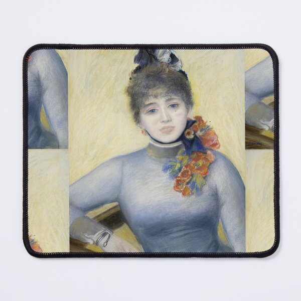 Item preview, Caroline Remy by Pierre-Auguste Renoir: Elegant Impressionist Portrait Poster designed and sold by artofuniverse.