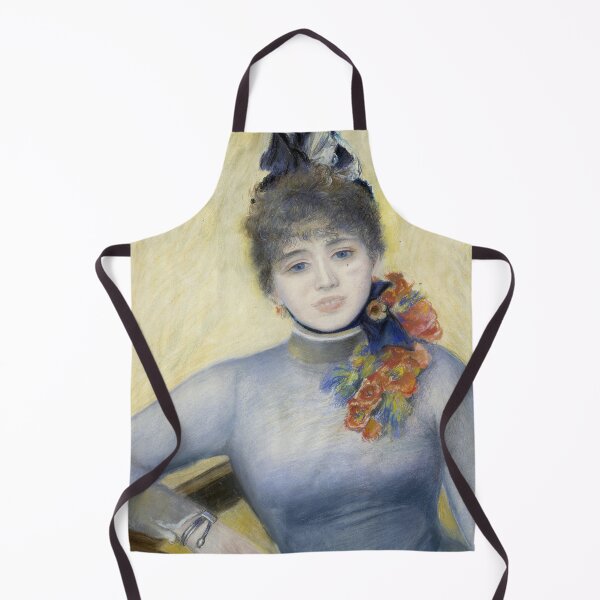 Item preview, Caroline Remy by Pierre-Auguste Renoir: Elegant Impressionist Portrait Poster designed and sold by artofuniverse.