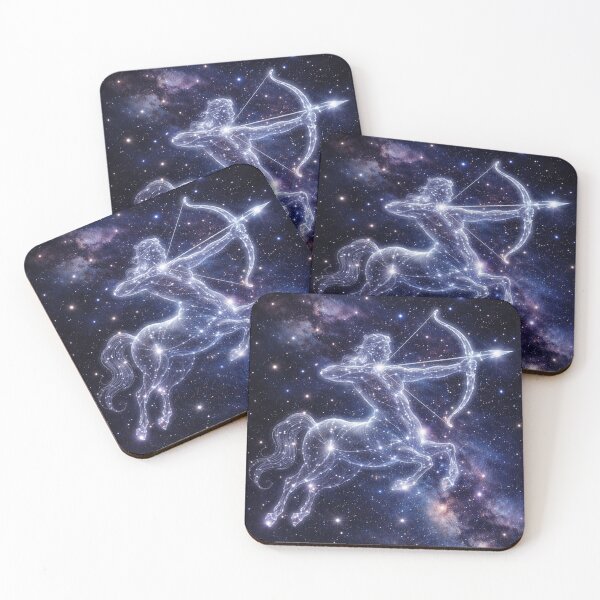 Item preview, Sagittarius Constellation – Celestial Archer Starry Night Design designed and sold by RolMerch.