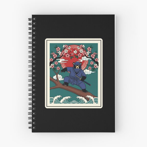 Item preview, Ninja Bear Japanese Cherry Blossom Stealth  designed and sold by JordynLadukeg65.