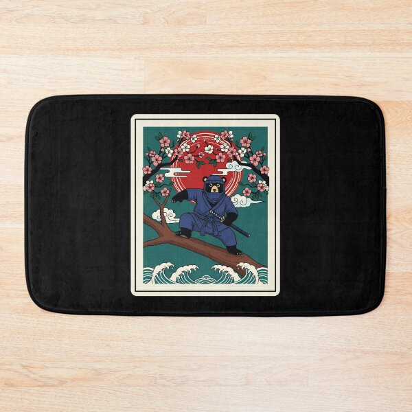 Item preview, Ninja Bear Japanese Cherry Blossom Stealth  designed and sold by JordynLadukeg65.