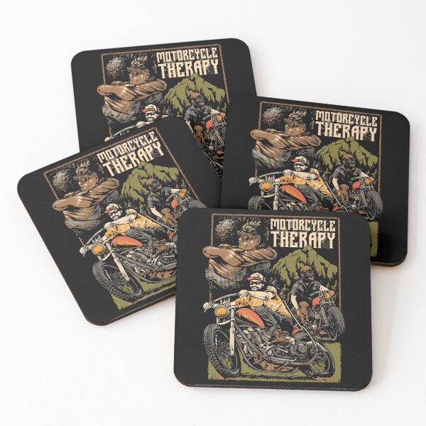 Item preview, Motorcycle Therapy Design designed and sold by EzequielBC.