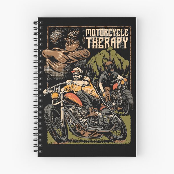 Item preview, Motorcycle Therapy Design designed and sold by EzequielBC.