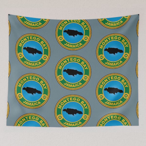 Item preview, Montego Bay Jamaica map designed and sold by studioss76.