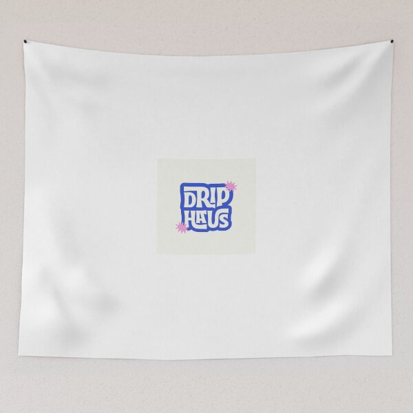 Item preview, Drip Haus - Retro Blue & Pink Streetwear Graphic Sticker designed and sold by lalit0767.