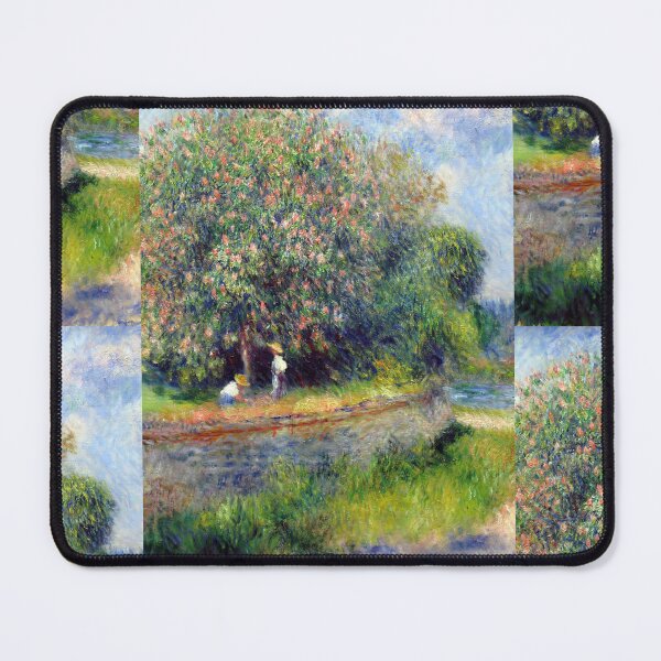 Item preview, Chestnut in Blossom by Pierre-Auguste Renoir: Romantic Impressionist Wall Art designed and sold by artofuniverse.