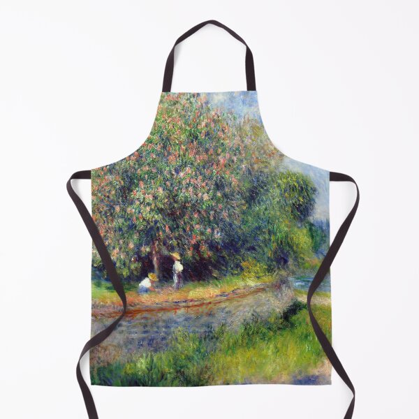 Item preview, Chestnut in Blossom by Pierre-Auguste Renoir: Romantic Impressionist Wall Art designed and sold by artofuniverse.