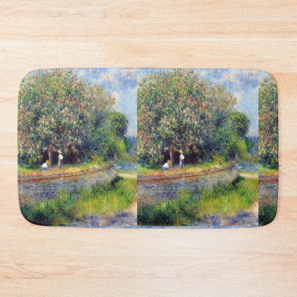 Item preview, Chestnut in Blossom by Pierre-Auguste Renoir: Romantic Impressionist Wall Art designed and sold by artofuniverse.