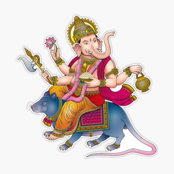 Ganesha Clipart Farbe