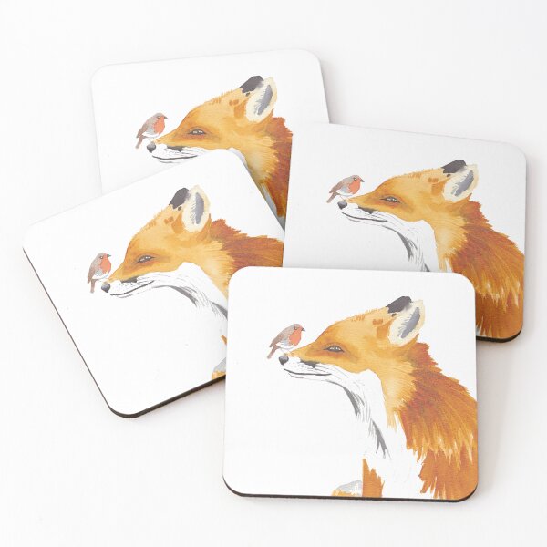 Item preview, Fox Watercolor Painting designed and sold by Samantha Roberts.