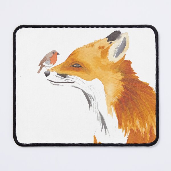Item preview, Fox Watercolor Painting designed and sold by Samantha Roberts.
