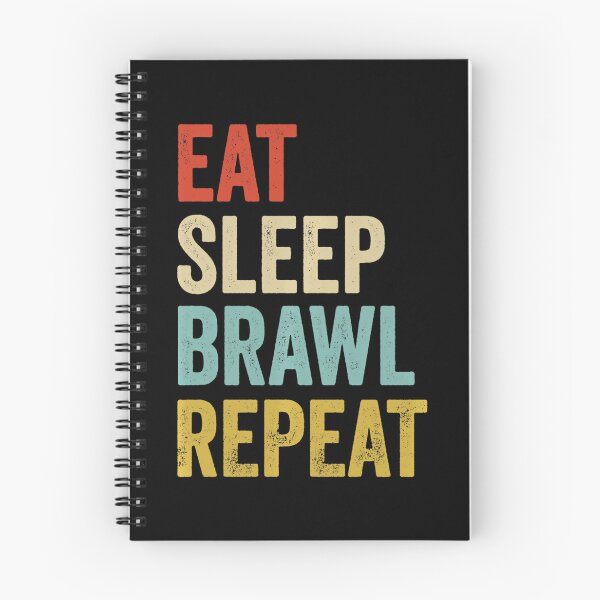 Item preview, Eat Sleep Brawl Repeat Funny Gamer Brawler designed and sold by FGTV2021.