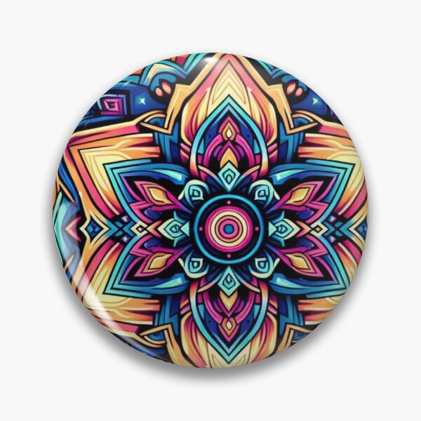 Item preview, Colorful Mandala – Sacred Geometry Design designed and sold by Dogandesighn.