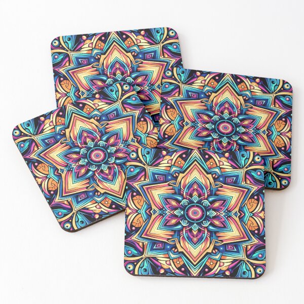 Item preview, Colorful Mandala – Sacred Geometry Design designed and sold by Dogandesighn.