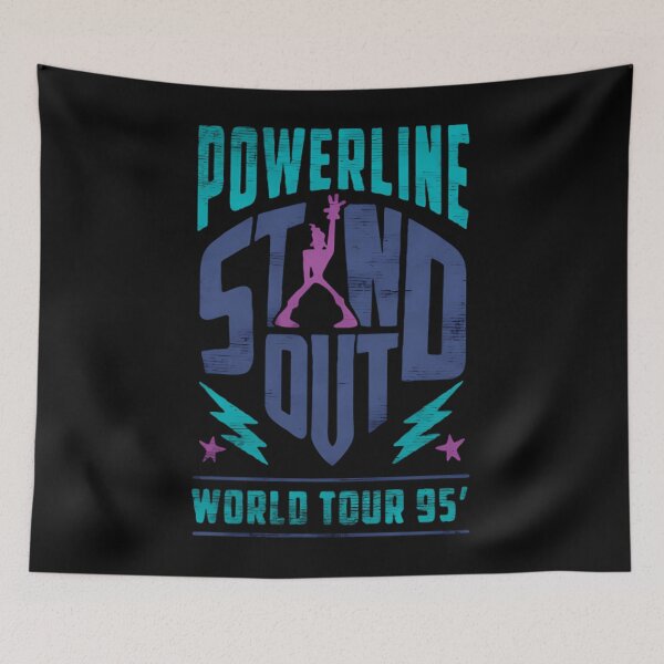 Item preview, Powerline Stand Out World Tour 95 designed and sold by gersogfrymusf.