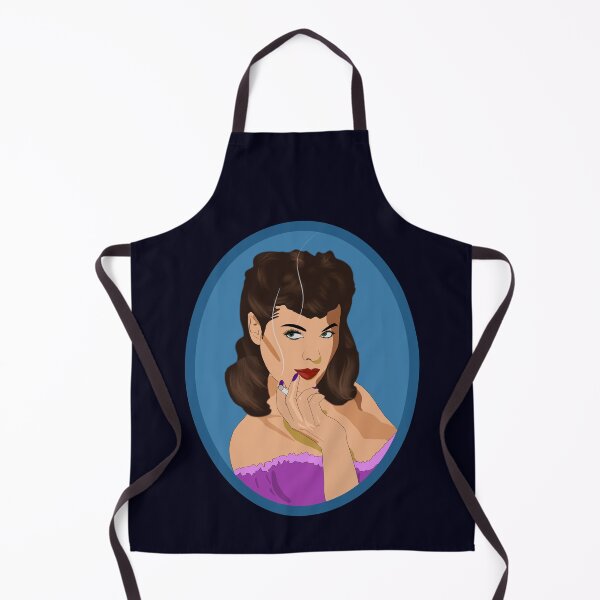 Item preview, Sexy Young Brunette Retro Smoking Hand Drawn Art designed and sold by Maggie1171.