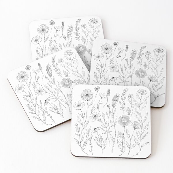 Item preview, Handdrawn Wildflower  designed and sold by uunaa.