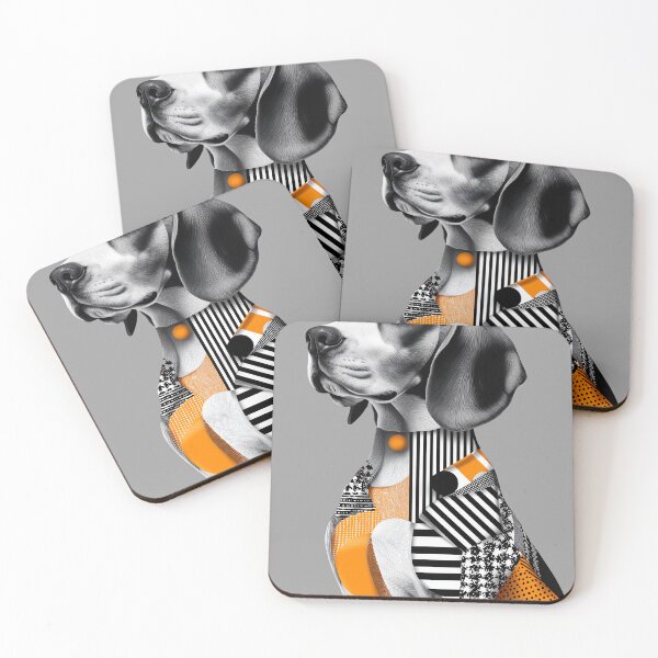 Item preview, Geometric Beagle Portrait designed and sold by lautir.