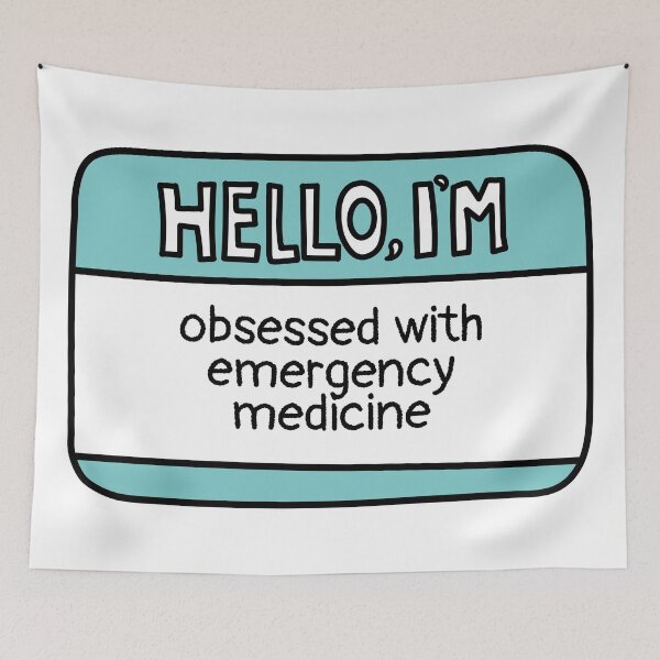 Item preview, Obsessed With Emergency Medicine designed and sold by MaryAller.