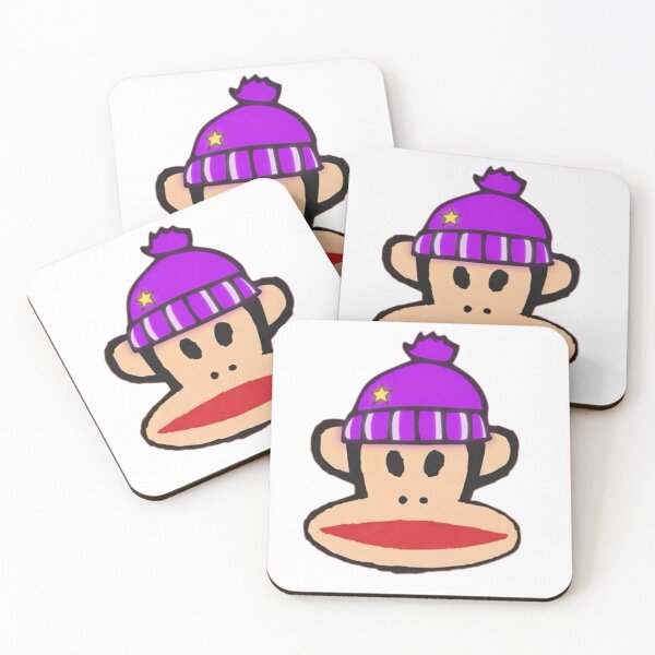 Item preview, Cute Monkey with Beanie Sticker – Y2K Aesthetic Retro Cartoon Drawing designed and sold by ogduckboy.