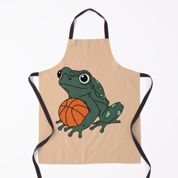 Item preview, Frog with basketball designed and sold by Pamelarts.