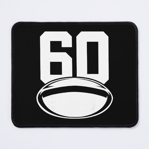 Item preview, 60 Rugby Number Sports Minimal Bold  designed and sold by GabrieSketcham.