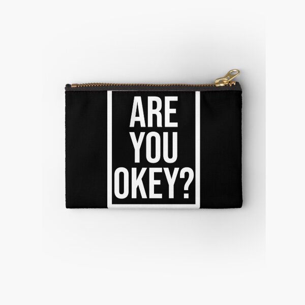 Item preview, Framed Are You Okey? Bold Mental Health Awareness Typography designed and sold by Vision Crafted.