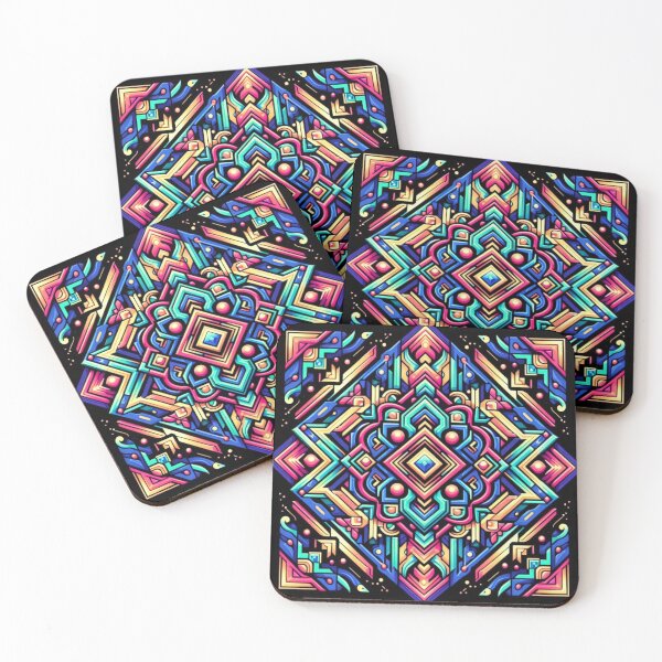 Item preview, Geometric decorative pattern  designed and sold by Dogandesighn.