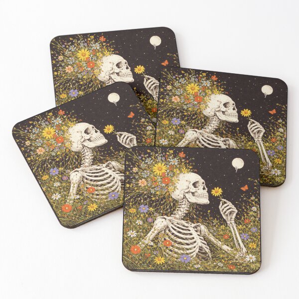 Item preview, Skeleton in Flower Field designed and sold by sierranovax.