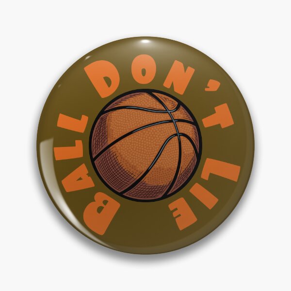 Artikelvorschau, Der Ball Lügt Nicht – Lustiges Basketball Design entworfen und verkauft von CARPIO Creations.
