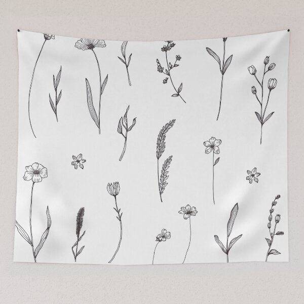Item preview, Handdrawn Wildflower  designed and sold by uunaa.