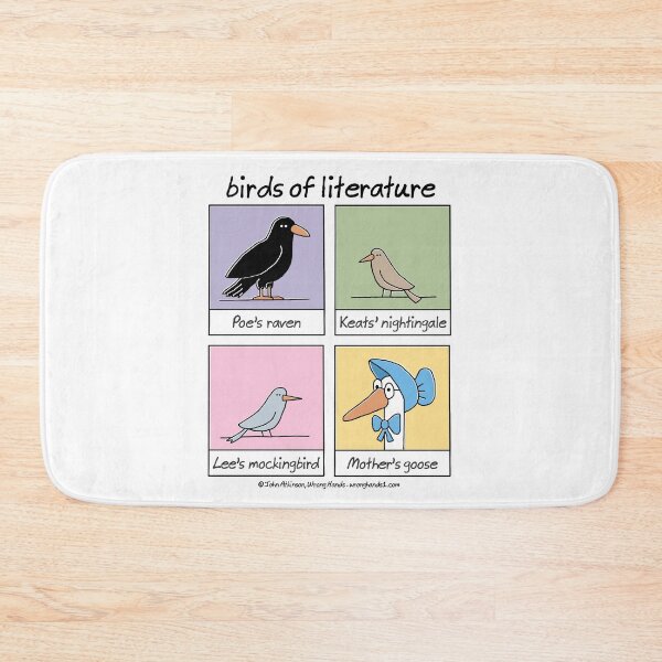 Item preview, birds of literature designed and sold by WrongHands.