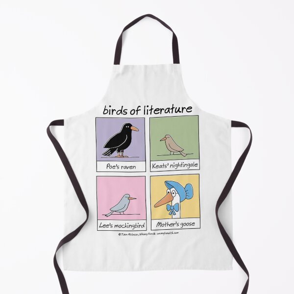 Item preview, birds of literature designed and sold by WrongHands.