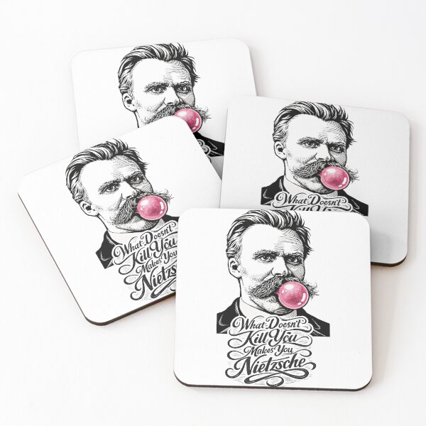 Item preview, What Doesn’t Kill You – Nietzsche Pop designed and sold by ForeverPrintsOK.