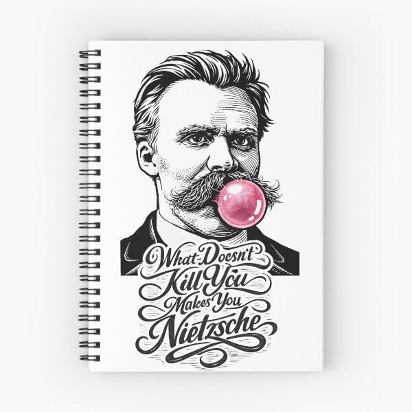 Item preview, What Doesn’t Kill You – Nietzsche Pop designed and sold by ForeverPrintsOK.