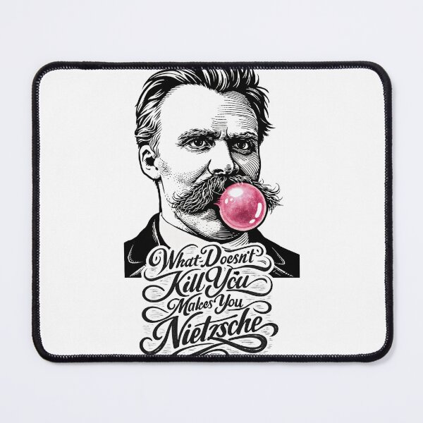 Item preview, What Doesn’t Kill You – Nietzsche Pop designed and sold by ForeverPrintsOK.
