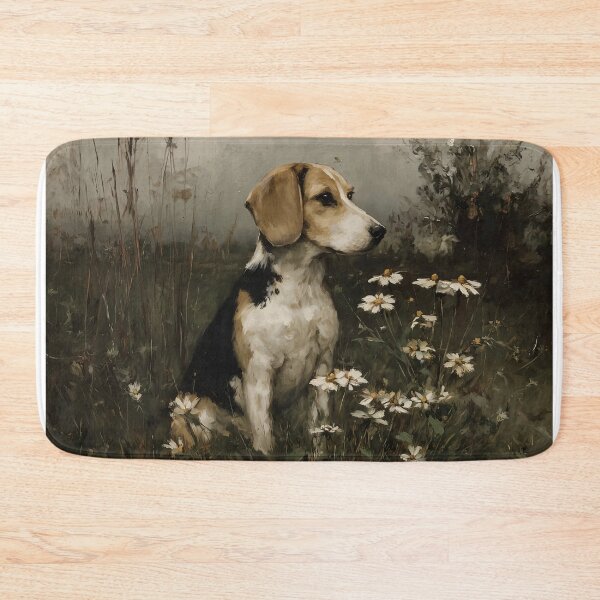 Item preview, Beagle in a Field of Daisies designed and sold by lautir.