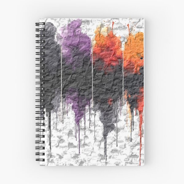 Item preview, dripping emotions thick acrylic colorful drip style abstract design designed and sold by SmashingDeals.
