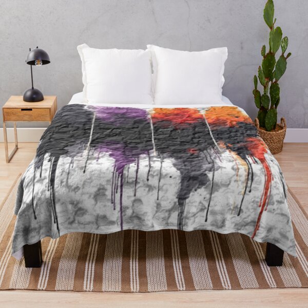 Item preview, dripping emotions thick acrylic colorful drip style abstract design designed and sold by SmashingDeals.