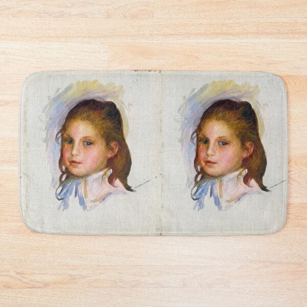 Item preview, Child With Brown Hair by Pierre-Auguste Renoir: Intimate Impressionist Portrait Poster designed and sold by artofuniverse.
