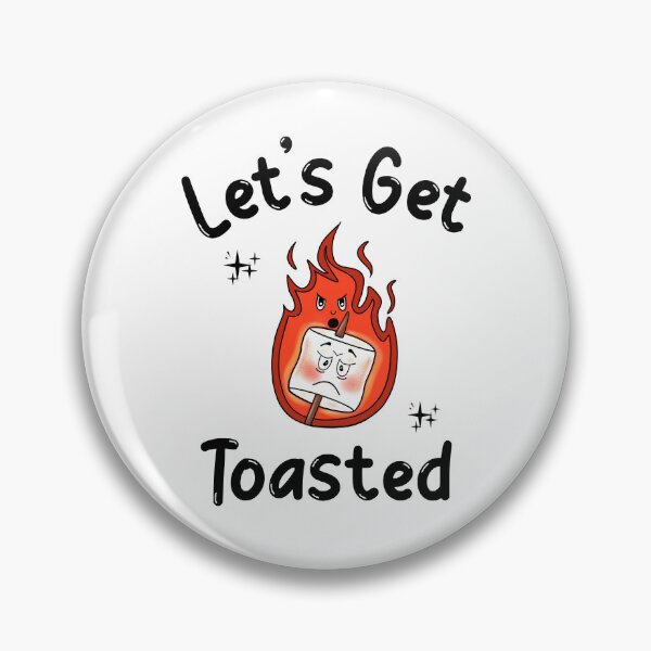 Item preview, Funny Camping Life Let's Get Toasted  designed and sold by Sartoris Art.