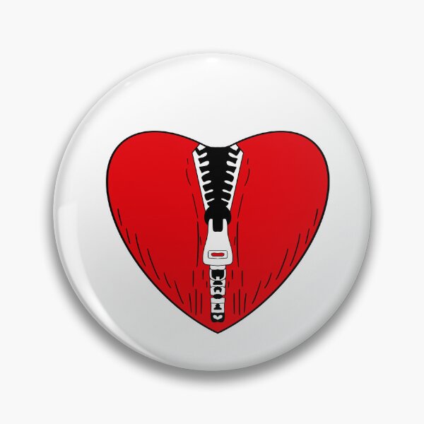 Item preview, Zipped Heart -Soft Detachment Aesthetic designed and sold by Magicworld17.