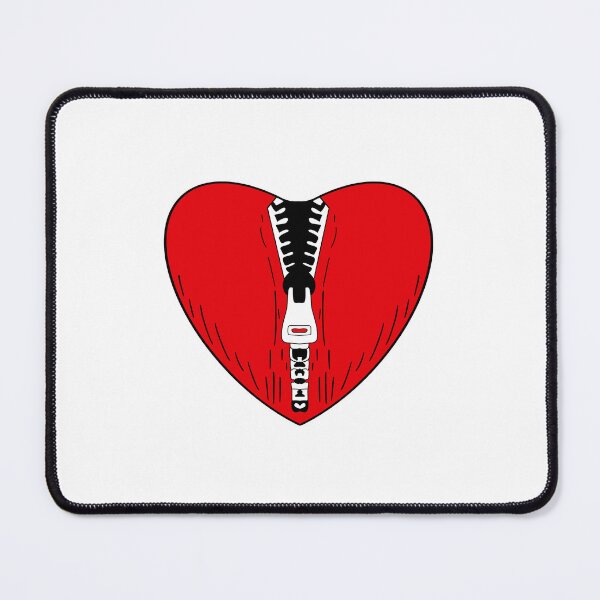 Item preview, Zipped Heart -Soft Detachment Aesthetic designed and sold by Magicworld17.