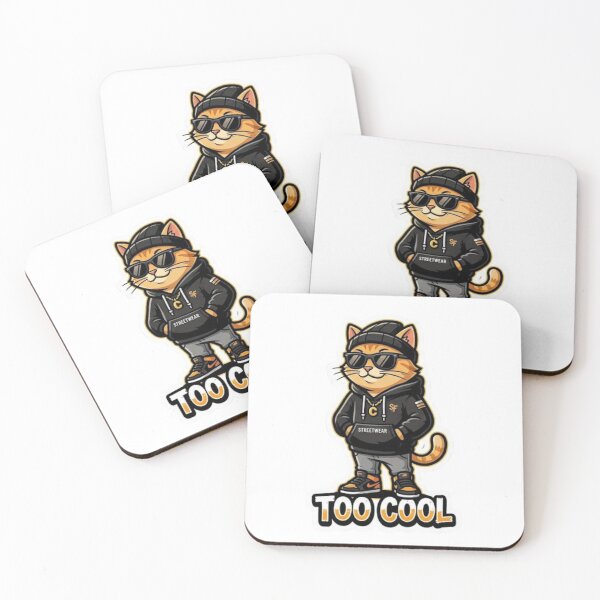 Item preview, Too Cool Streetwear Cat designed and sold by NikieesCreation.