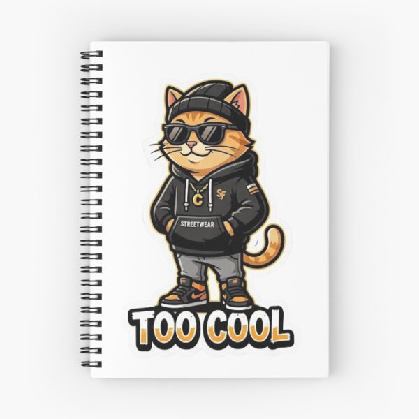 Item preview, Too Cool Streetwear Cat designed and sold by NikieesCreation.
