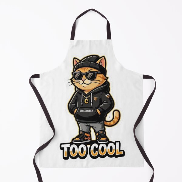 Item preview, Too Cool Streetwear Cat designed and sold by NikieesCreation.