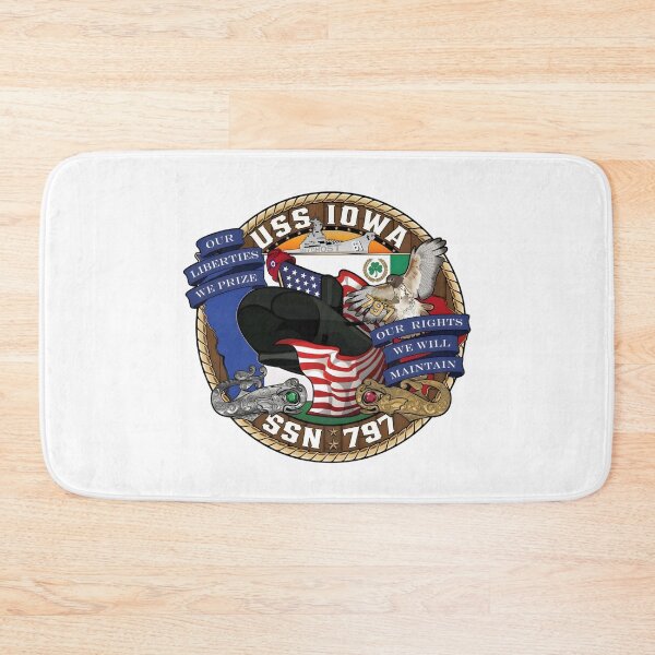 Item preview, Official Crest of the USS Iowa (SSN 797) Attack Submarine designed and sold by CharlieDesings.