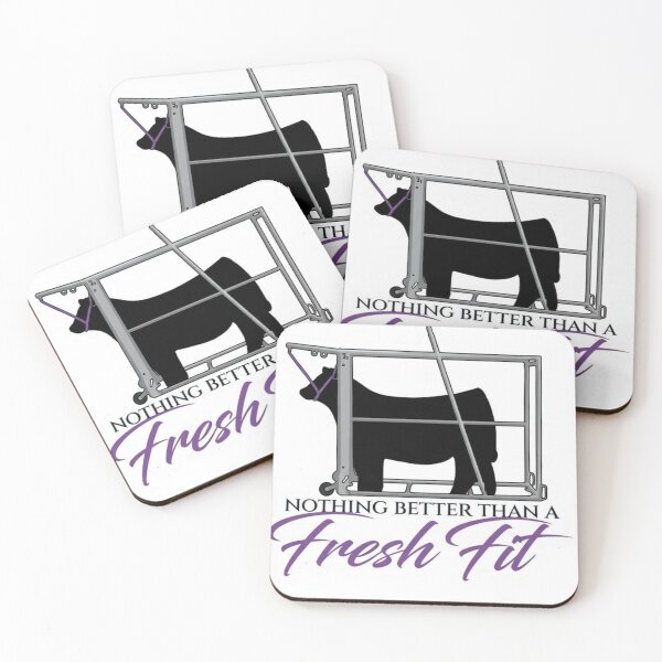 Item preview, Nothing Better Than A Fresh Fit Show Cattle Silhouette designed and sold by taylortails.