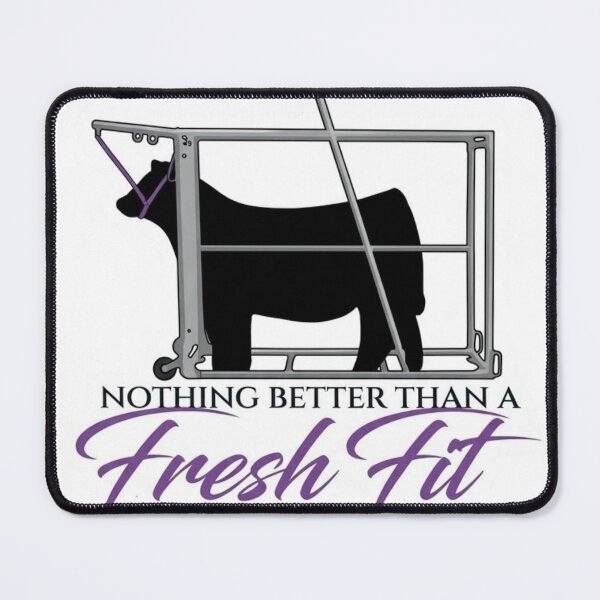 Item preview, Nothing Better Than A Fresh Fit Show Cattle Silhouette designed and sold by taylortails.