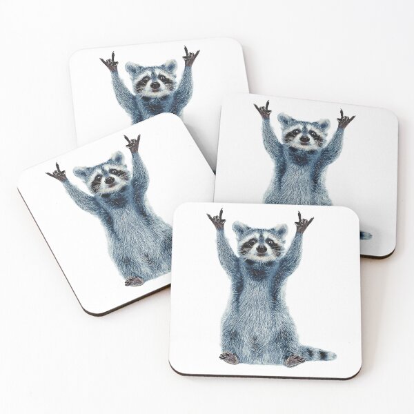Item preview, Raccoon Shirt-Cool Nature Raccoon Tee Cute Raccoon Classic designed and sold by TeeARTHY.